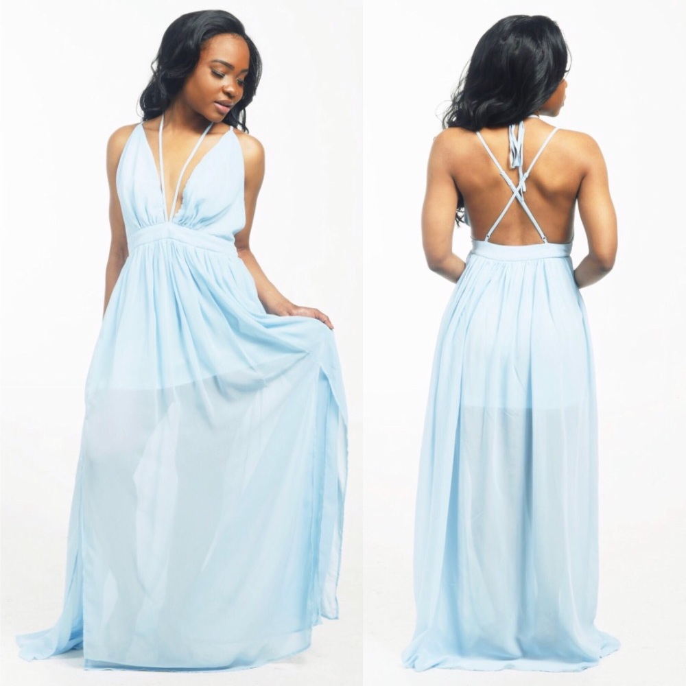 Baby Blue Maxi
